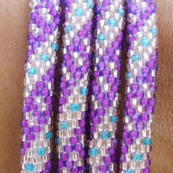 Sashka Purple Swirl Bracelet - Picture 2 of 6